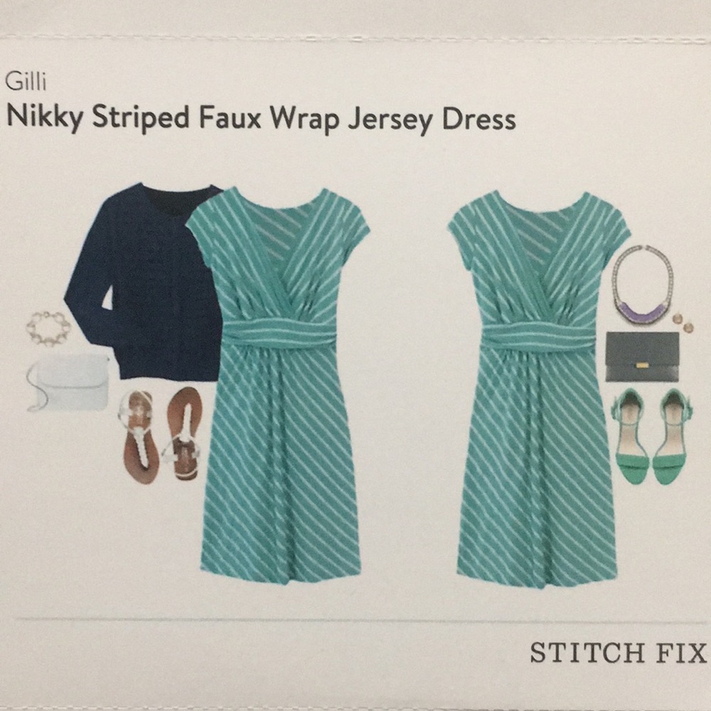 Stitch Fix Faux wrap dress